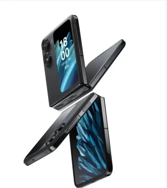 New-Original-OPPO-Find-N2-Flip-Smartphone-6-8Inch-120HZ-Dimensity-9000-4300mAh-Battery-NFC-Google-Transparent image