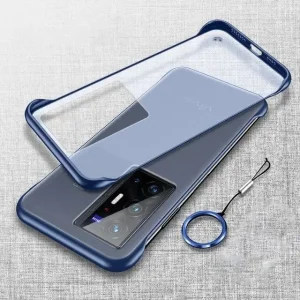 Frameless-Ring-Phone-Case-For-Vivo-X60-X70-X80-X90-Pro-Plus-iQOO-7-8-9-1-Transparent phone back image