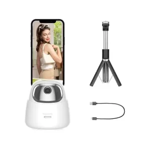 Hohem-GO-Auto-Face-Tracking-Gimbal-Stabilizer-Phone-Tablet-Tracking-Holder-360-Rotation-Selfie-Stick-Tripod image