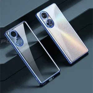 Luxury-Transparent-Plating-Frame-Soft-Silicone-Slim-Phone-Case-for-Huawei-Honor-50-Pro-Camera-Protector-Fancy cover image