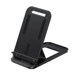 Portable-Mini-Mobile-Phone-Holder-Foldable-Desk-Stand-Holder-4-Degrees-Adjustable-Universal-for-iPhone-Andorid-Transparent image