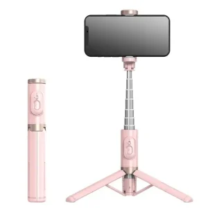 Xiaomi-Selfie-Stick-Phone-Tripod-Mobile-Stand-Bluetooth-Tripod-Stand-with-Remote-Control-Ring-Light-Mini-2-Transparent image
